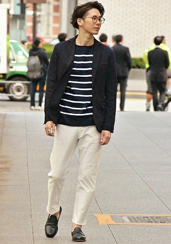 デートジャケットコーデ14