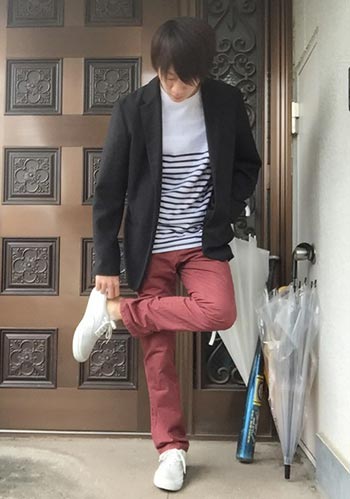 デートジャケットコーデ9