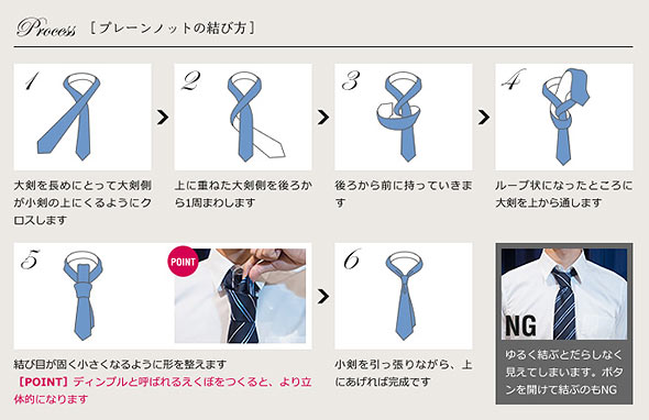 プレーンノット結び方