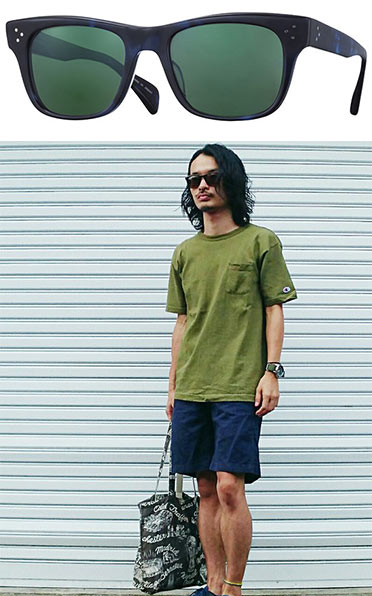 【太セルフレーム】×ミリタリースタイル