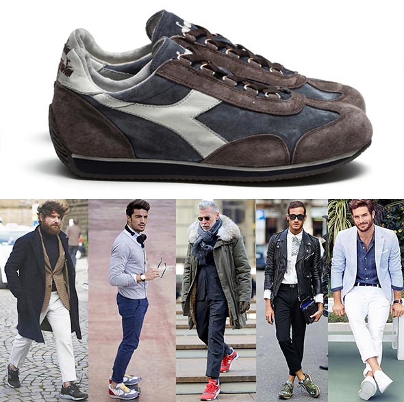 スニーカー着こなし