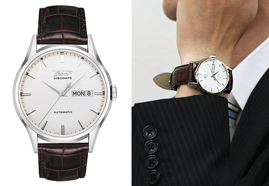 ティソヘリテージ-ヴィソデイト-オートマティック