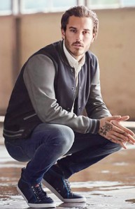 スリムジーンズ着こなし (9)