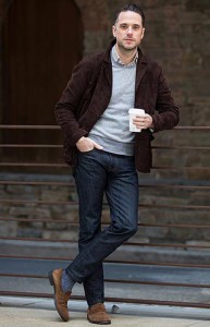 スリムジーンズ着こなし (15)