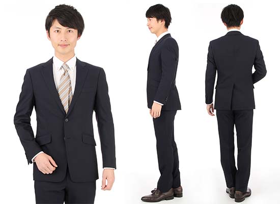 青山就活スーツ1