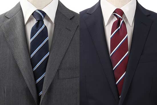 スーツカンパニー就活ネクタイ