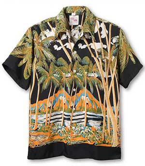 アロハシャツ ホリゾンタル