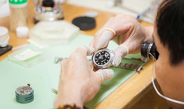 ロレックスメンテナンス