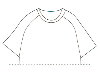 ラグランスリーブ