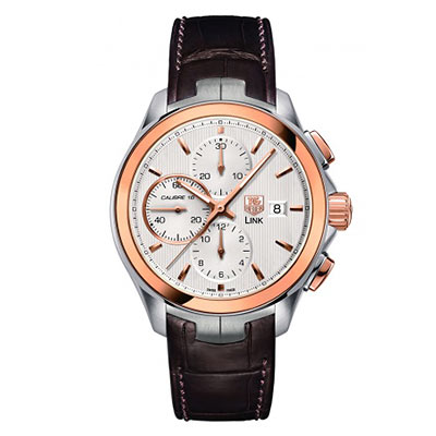 リンク クロノグラフ スティール＆ゴールド