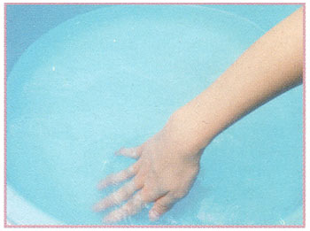 柔軟剤を入れる