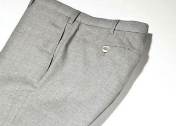 グレーウールパンツ