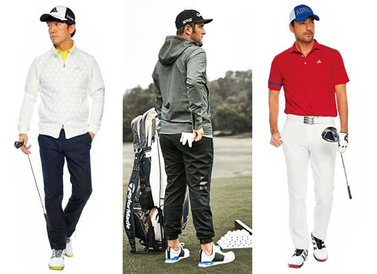アディダス ゴルフコーディネート