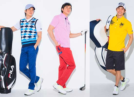 フィラ ゴルフコーディネート