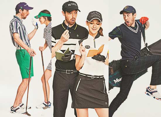 マンシングウェア コーディネート