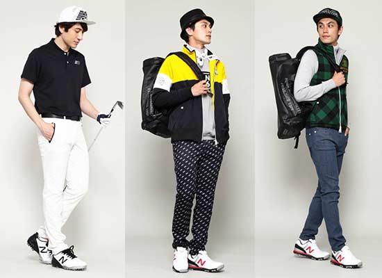 ニューバランス ゴルフコーディネート