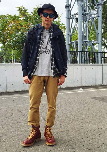 ホワイツブーツ コーディネート5