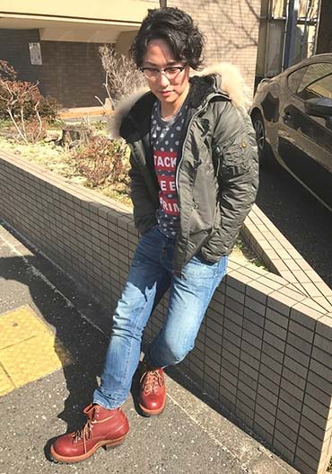 ホワイツブーツ コーディネート9