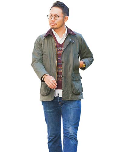 バブアー コーデ2