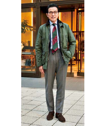 バブアー コーデ4