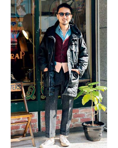 バブアー コーデ6