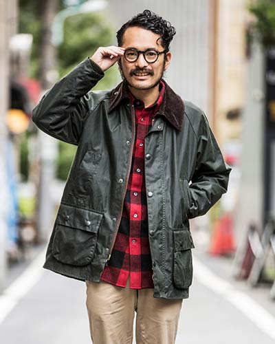 バブアー コーデ8