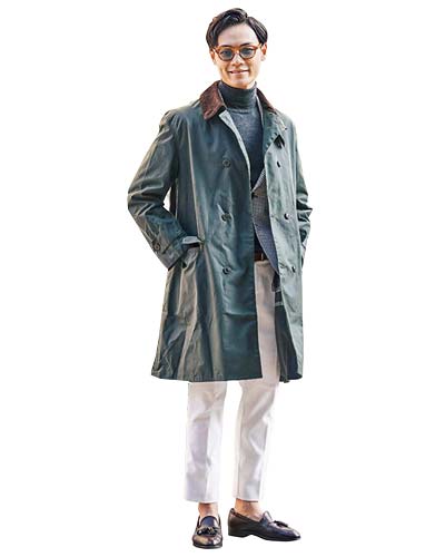 バブアー コーデ10