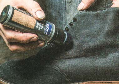 スエード靴 ケア