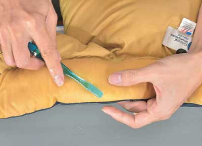 ダウンベスト洗濯1