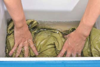 モッズコート 洗濯2