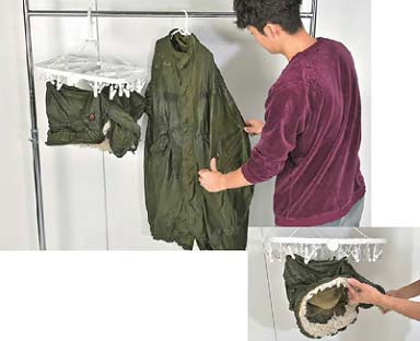 モッズコート 洗濯10