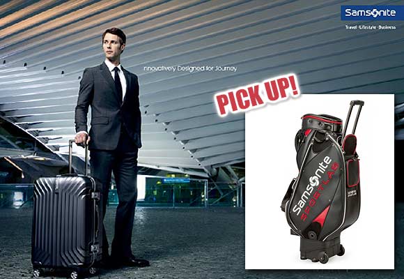 サムソナイト キャディバッグ