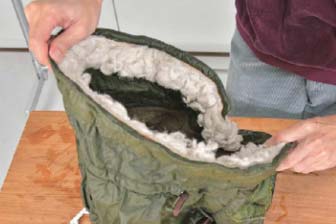 モッズコート 洗濯