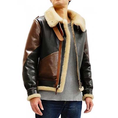 トイズマッコイ TYPE B-3 SHEEP SKIN JACKET