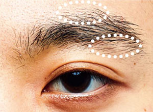 男性アイブロウ3