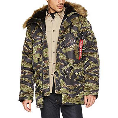 アルファ インダストリーズ N-3B TIGHT TIGER CAMO