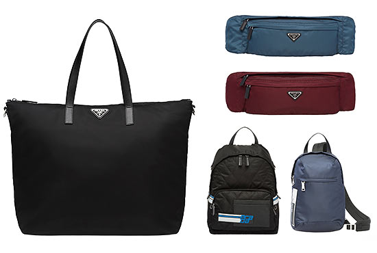 プラダ ナイロンアイテム