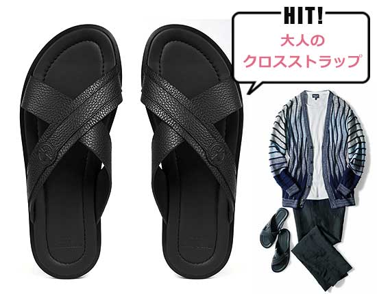 ジョルジオ・アルマーニ レザーサンダル