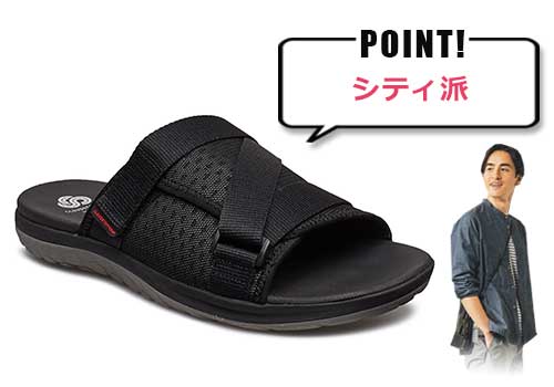 スポーツサンダル スライド
