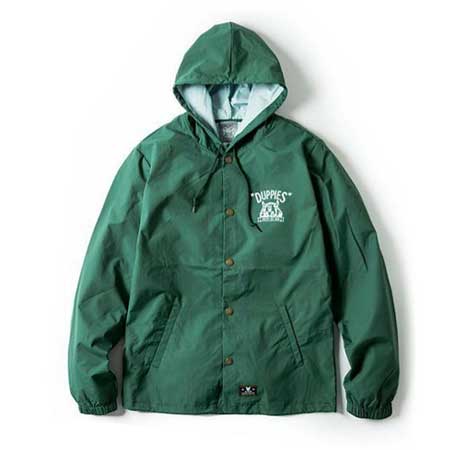 HOODED NYLON JACKET 