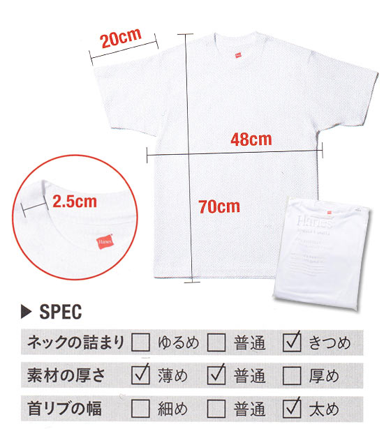 ヘインズ 3PACK T-SHIRTS〈ビューティー＆ユース別注〉