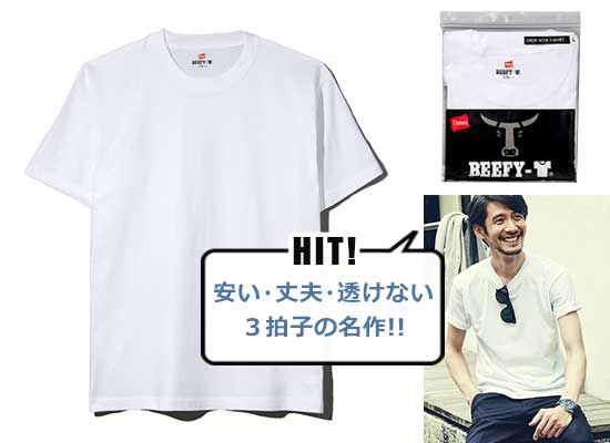 ヘインズ Tシャツ3