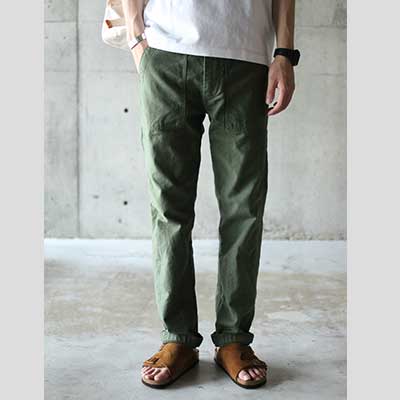 SLIM FIT FATIGUE PANTS