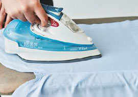 シャツ アイロンがけ2