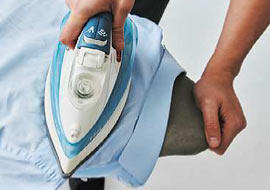 シャツ アイロンがけ4