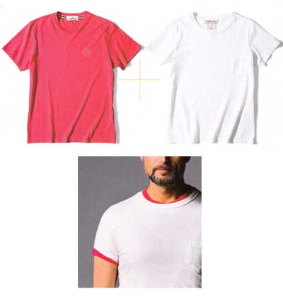 Ｔシャツ 重ね着3