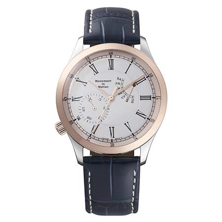 ムーブメントインモーション腕時計