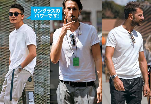 Ｔシャツ サングラス