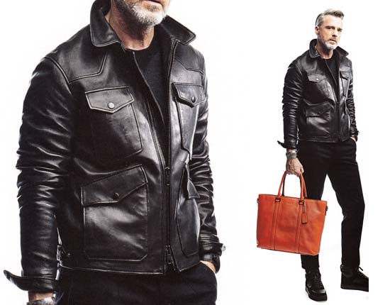 コーチ M65レザージャケット