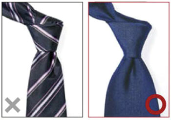 いいネクタイの見分け方